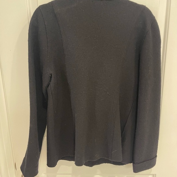 Eileen Fisher Boiled Wool Jacket Large - Picture 3 of 6